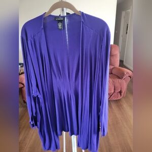 Catherines Purple Women's Cardigan